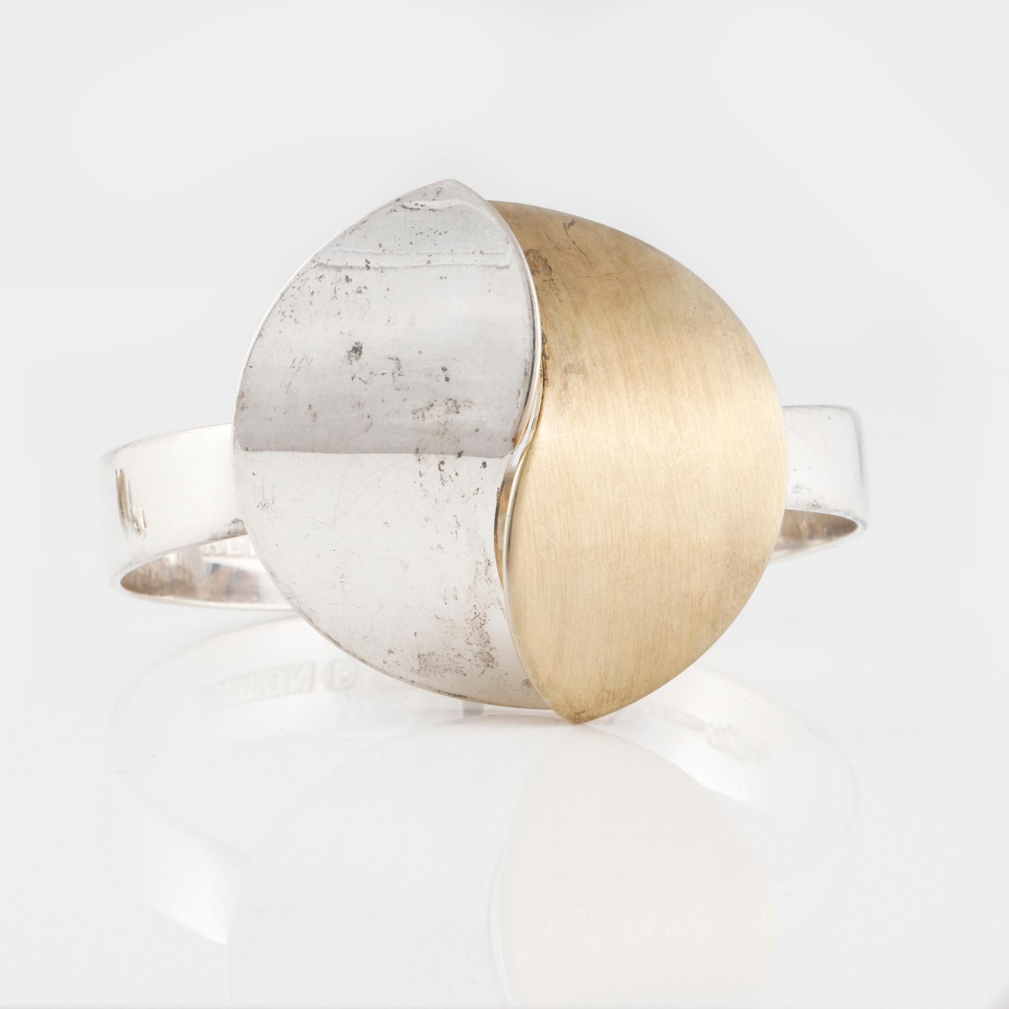 SMYCKESGARNITYR, 3 delar, silver, KE Palmberg för Alton, Falköping. Vikt 69.5 gram.