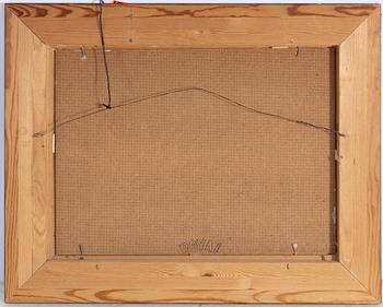 Lindorm Liljefors, The fox scurries across the ice.