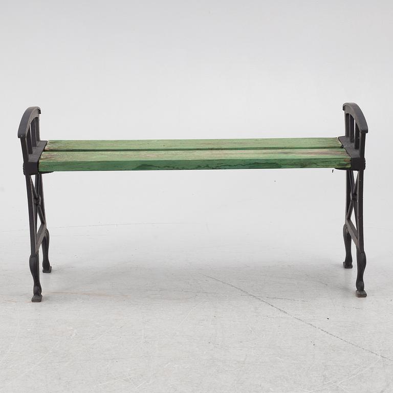 Folke Bensow, "Park bench no. 2", 20th century.