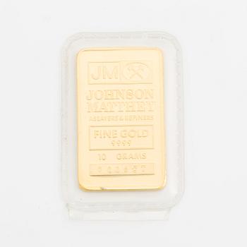 Gold bar.