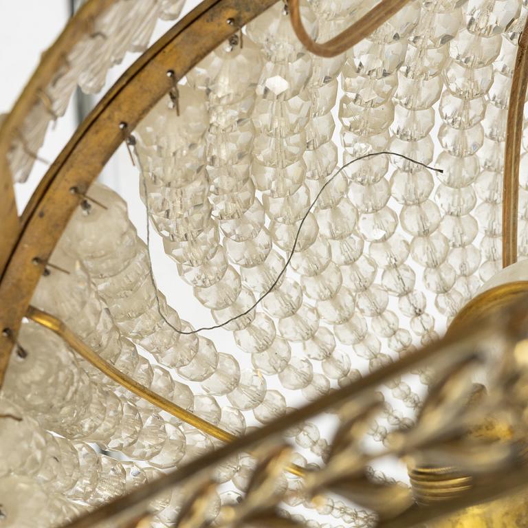 Chandelier, first half of the 20th century.