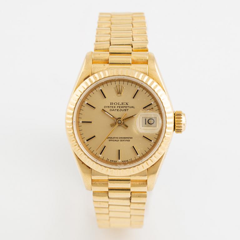 Rolex, Oyster Perpetual, Datejust, wristwatch, 26 mm.