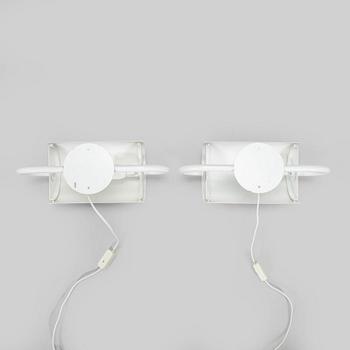 Ben af Schultén, A pair of 1970s "BS 912" wall lights by Metallimestarit for Artek Finland.