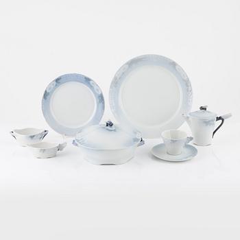 Arnold Krogh, a twentyfour pieces tea set, "Midsommarnattsdröm", 24 pieces, Royal Copenhagen, Denmark.