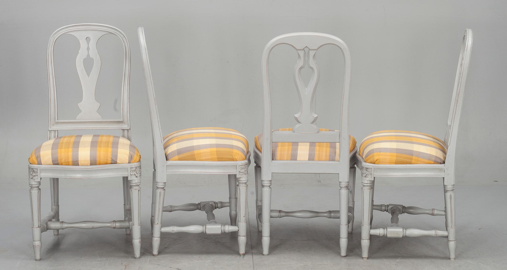 STOLAR, 12 st, "Hallunda", ur IKEA:s 1700-tals serie, sent 1900-tal.