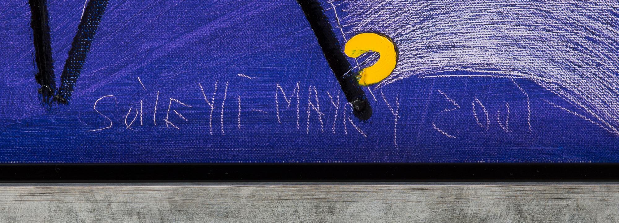 SOILE YLI-MÄYRY, olja på duk, signerad och daterad 2001.