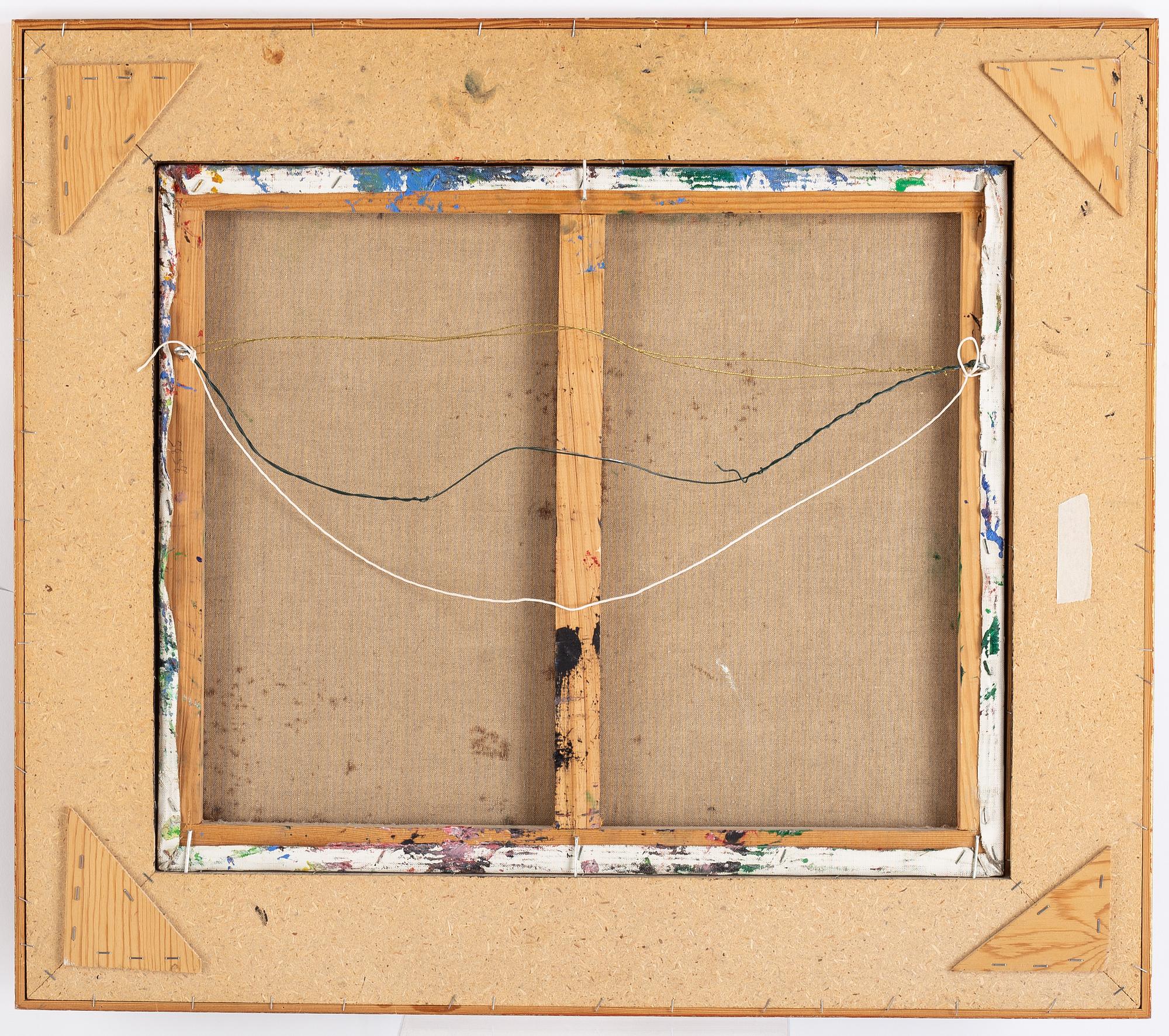 Bengt Lindström, olja på duk, signerad Lindström.