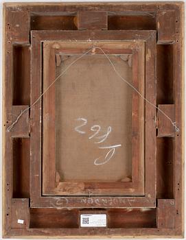 OKÄND KONSTNÄR, olja på duk, signerad Geo Gray, daterad (18)79.