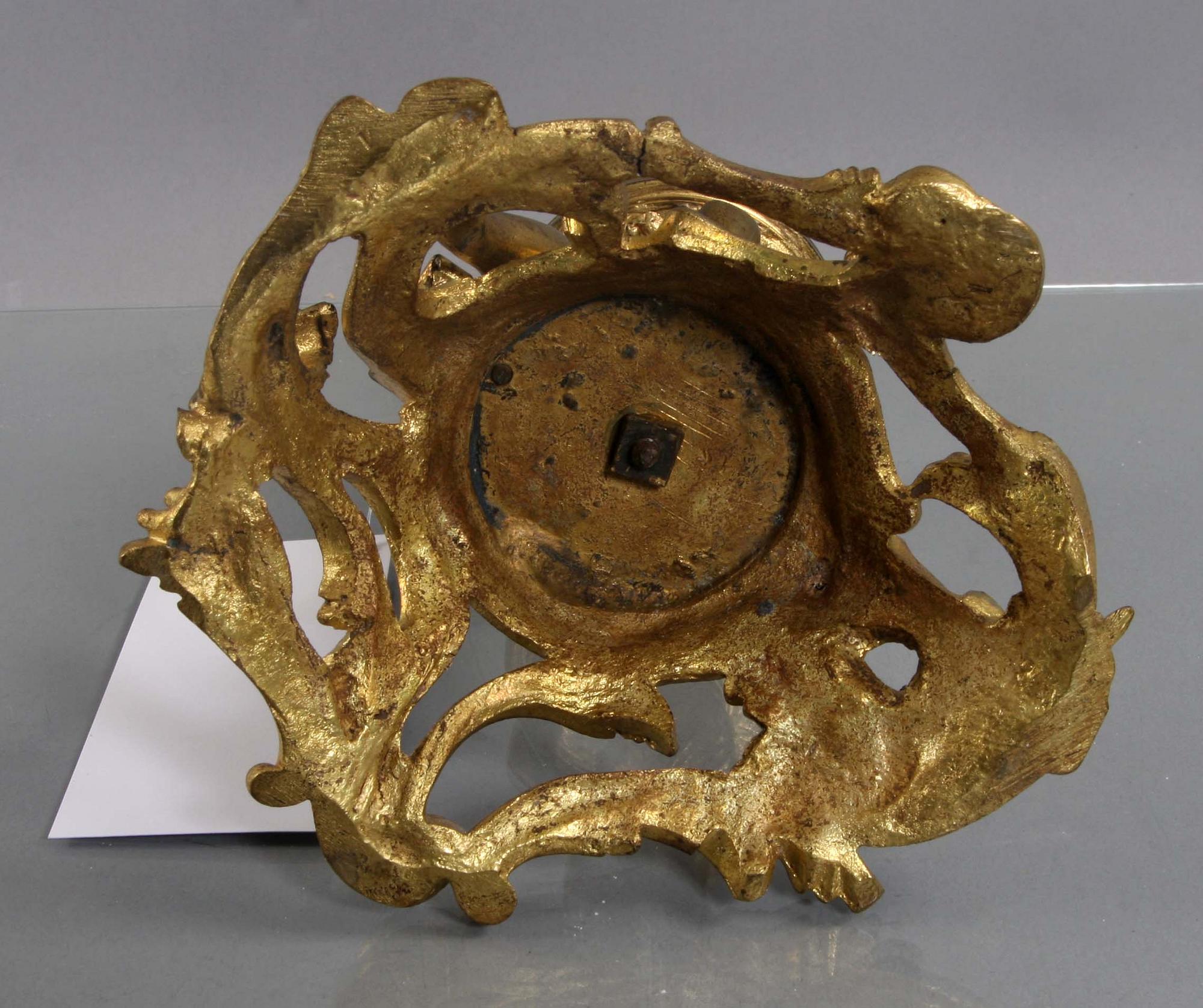 BORDSUPPSATS, brons, nyrokoko, 1800-tal.