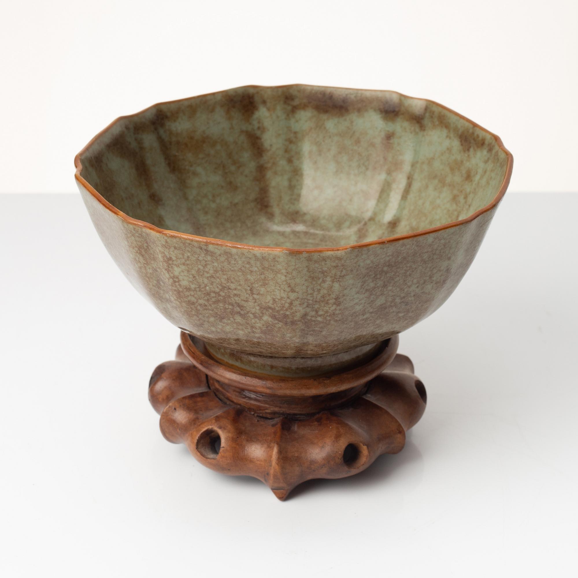 Skål, porslin, 1600-tal.