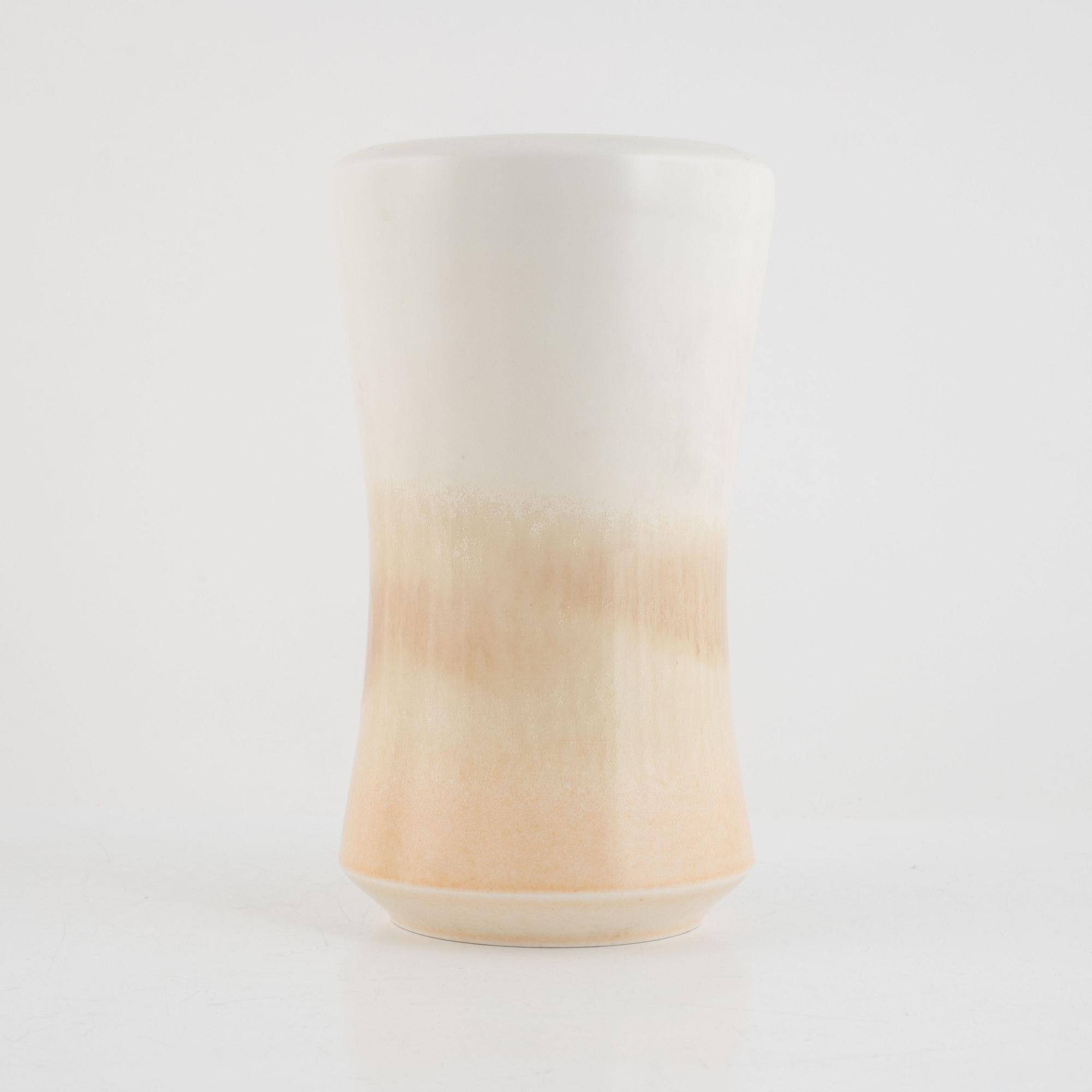 Jean Girel, vase, porcelain, second half of the 20th century, France.