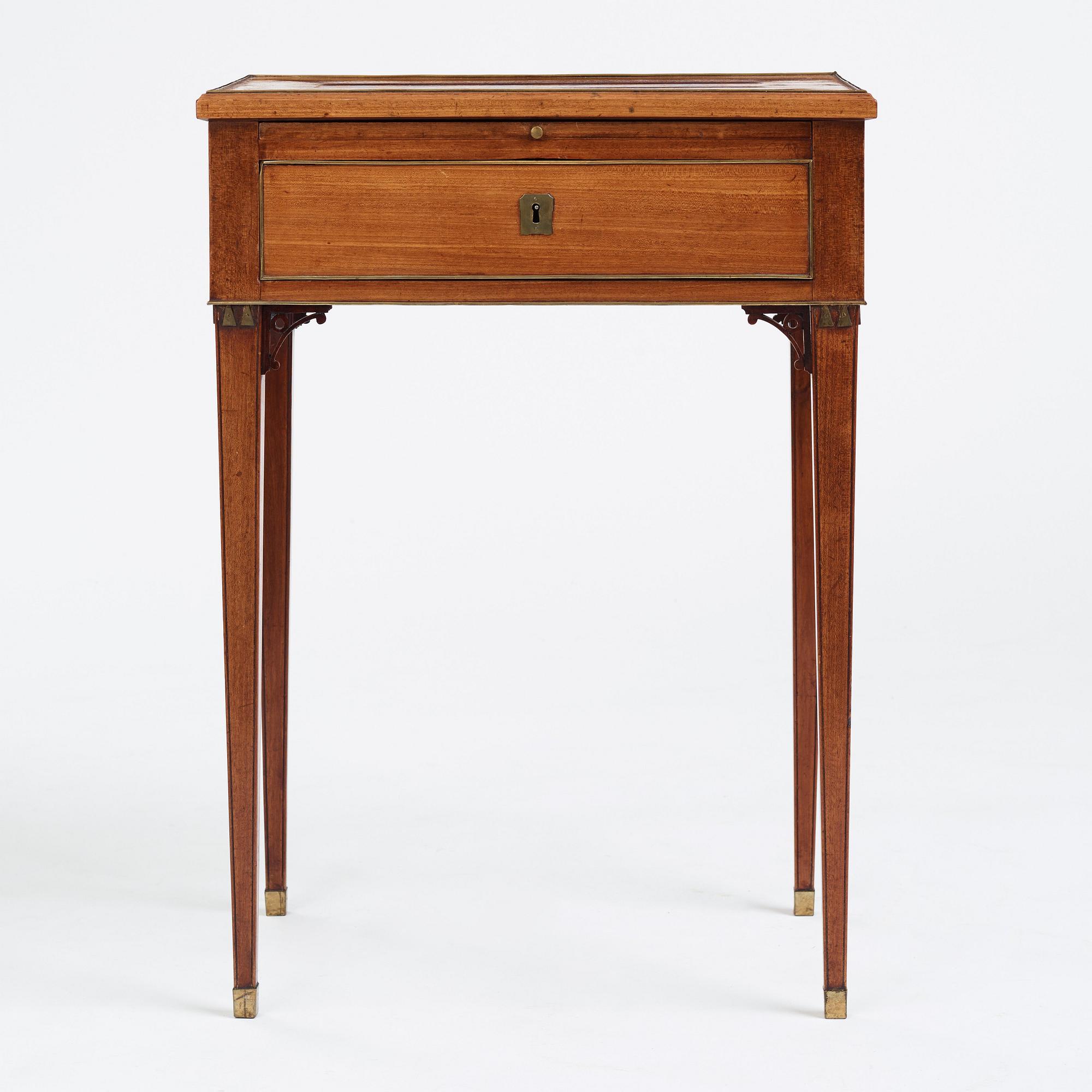 Bord, tillskrivet Carl Diedric Fick (mästare 1776-1806 i Stockholm), Sengustavianskt.