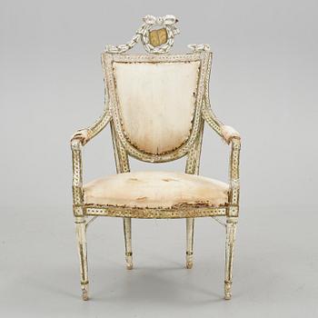 KARMSTOL, Louis XVI, Frankrike, 1700-tal.