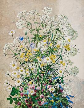 932. Olle Hjortzberg, Meadow flowers.