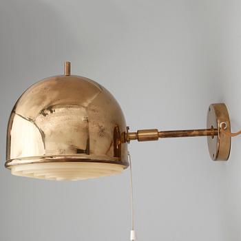 VÄGGLAMPOR, ett par, Bergboms, 1900-talets andra hälft.