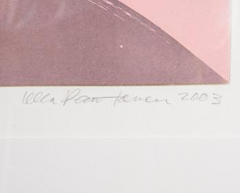 ULLA RANTANEN, färgetsning, signerad, daterad 2003, numererad 24/50.