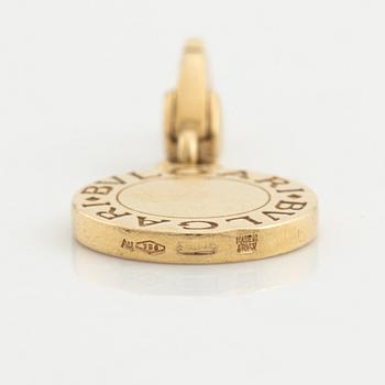 Bulgari, pendant, 18K gold and onyx.