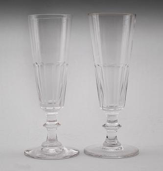 CHAMPAGNESTRUTAR, 6 st, 1800-talets andra hälft.