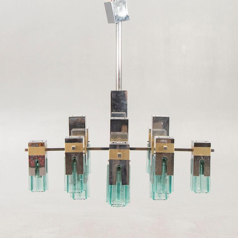 Ceiling lamp, Italy, 1960s-70s.