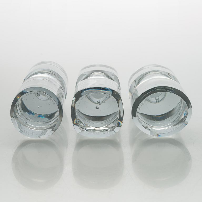 Timo Sarpaneva, prototyper, 6 st, signerade Original Design Timo Sarpaneva 1976 Iittala.