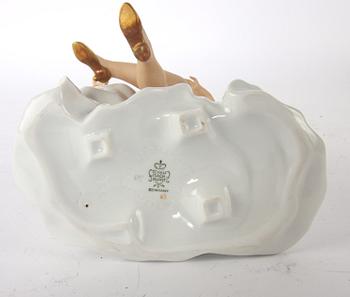 FIGURIN, porslin, Schaubach.