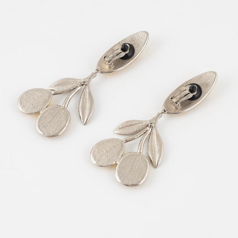 Yves Saint Laurent, earrings, vintage.