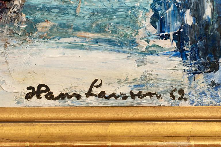 HANS LARSSON, oil on canvas signed and dated 62.