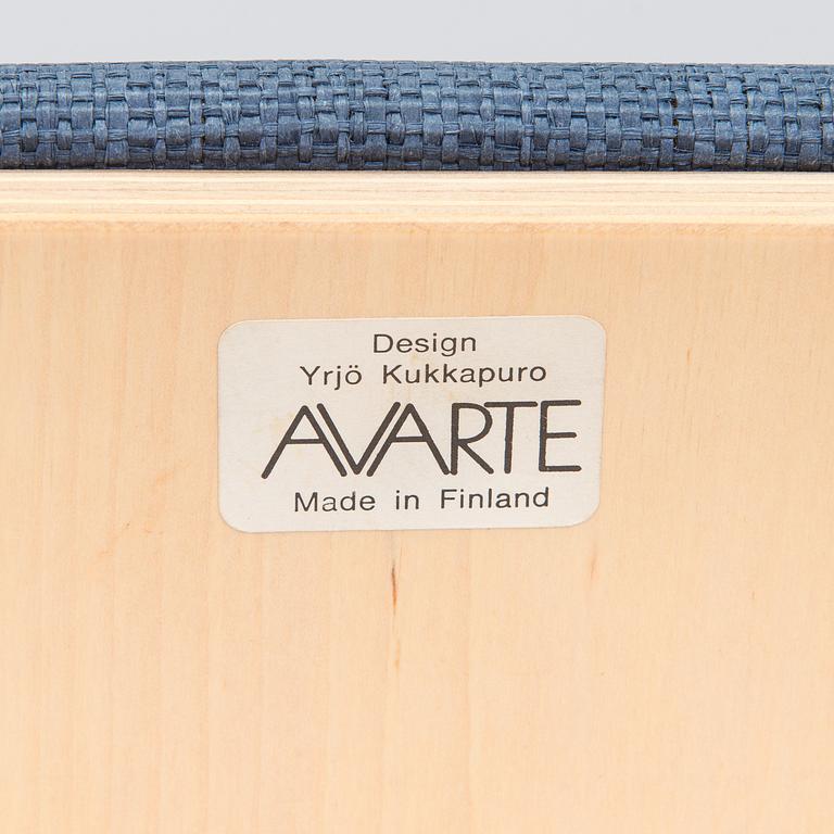 Yrjö Kukkapuro, a pair of 1980s  "Sirkus" armchairs, Avarte.