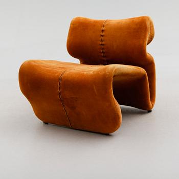 FÅTÖLJ, "Etcetera", Jan Ekselius för J. O. Carlsson, Vetlanda, modellen formgiven 1970.