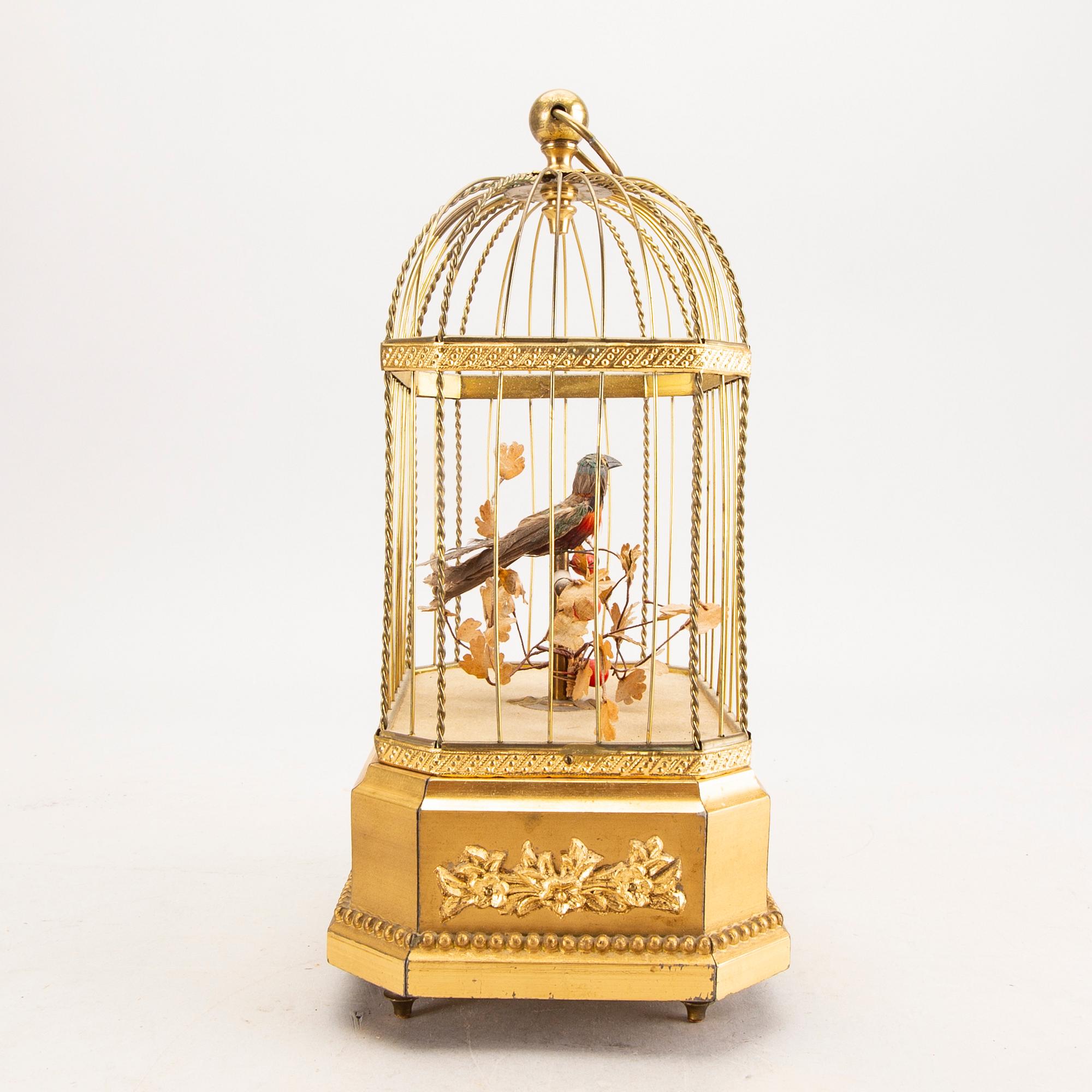 A mechanical birdcage first half of the 20th century.