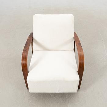 Fåtölj/säng, Art Deco, 1900-talets första hälft.