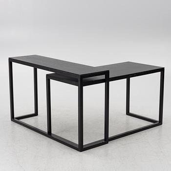 Ulla Christansson, desk and side table, "Trio", Karl Andersson & Söner, Huskvarna.