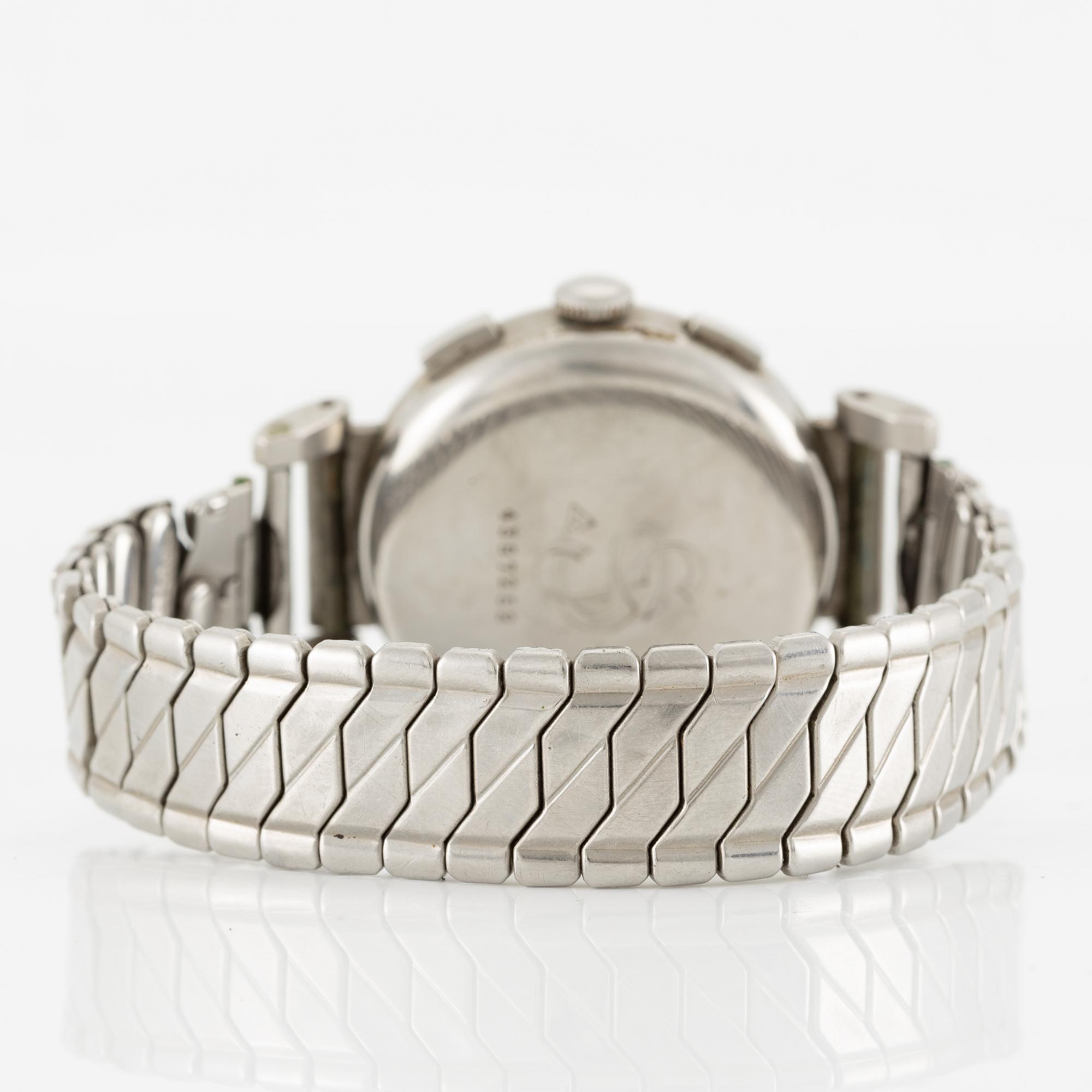 Doxa, "Hooded Lugs", chronograph, wristwatch, 35 mm.