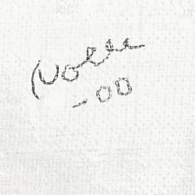 ARNOLD "NOLLE" SVENSSON, olja på duk. Signerad och daterad -00.