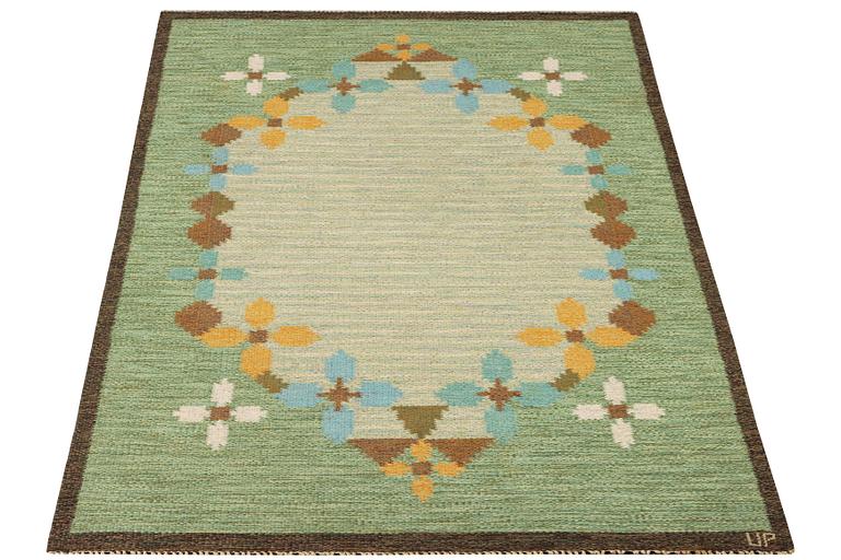 Ulla Parkdal, a flat weave rug c. 197 x 140 cm.