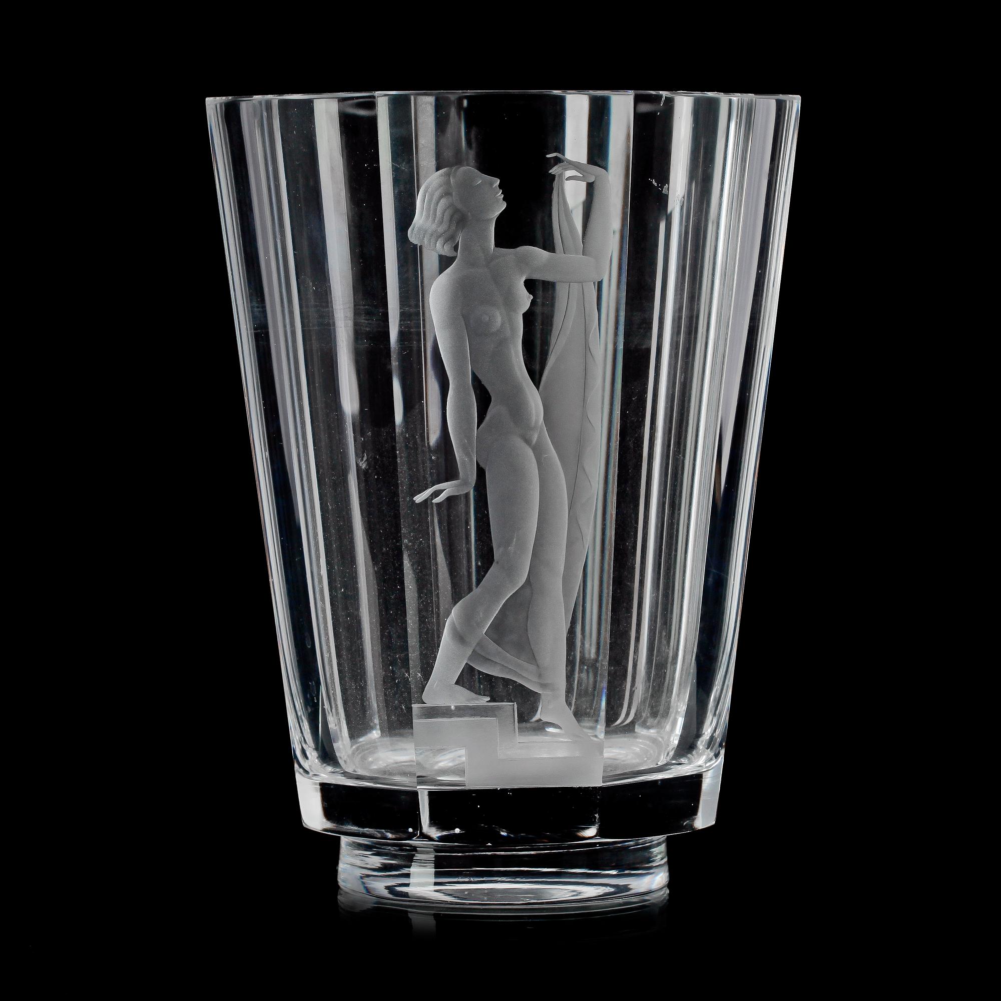 VAS, glas, Simon Gate Orrefors.