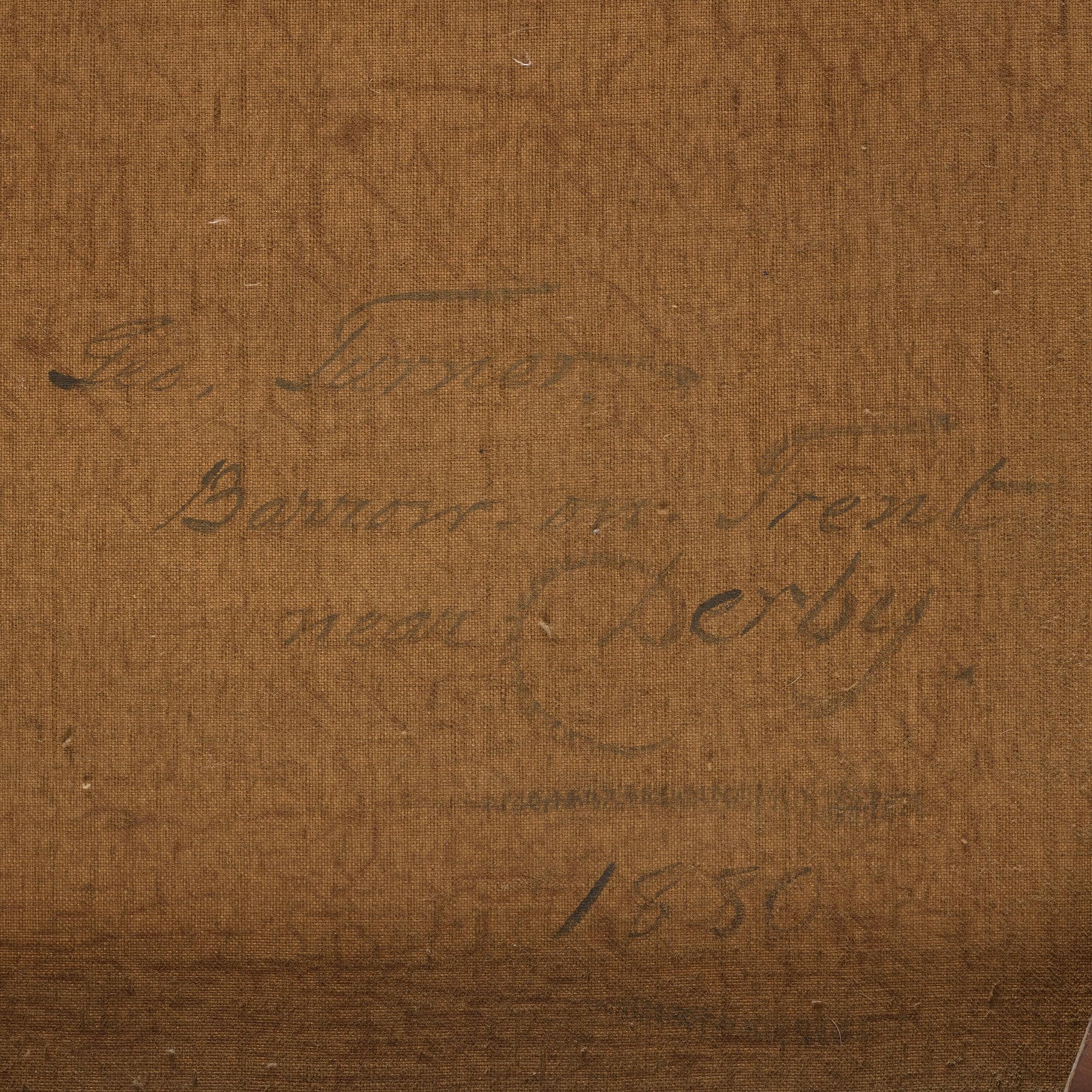 GEORGE TURNER, oil on canvas, signed Geo. Turner and dated 1880.