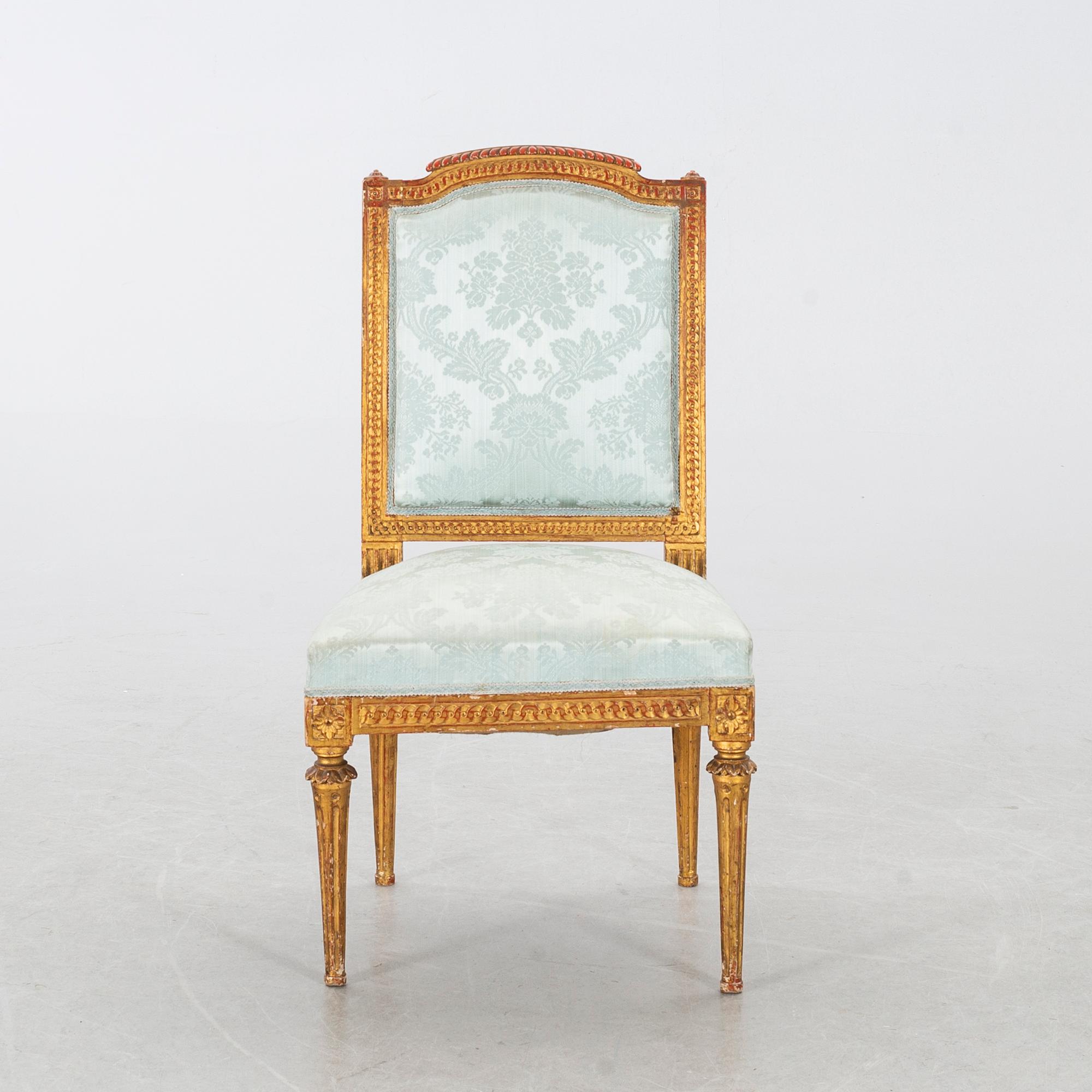 STOL, Gustaviansk, 1700-tal Stockholmsarbete.