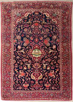 Keshan rug antique, approx. 200x130 cm.