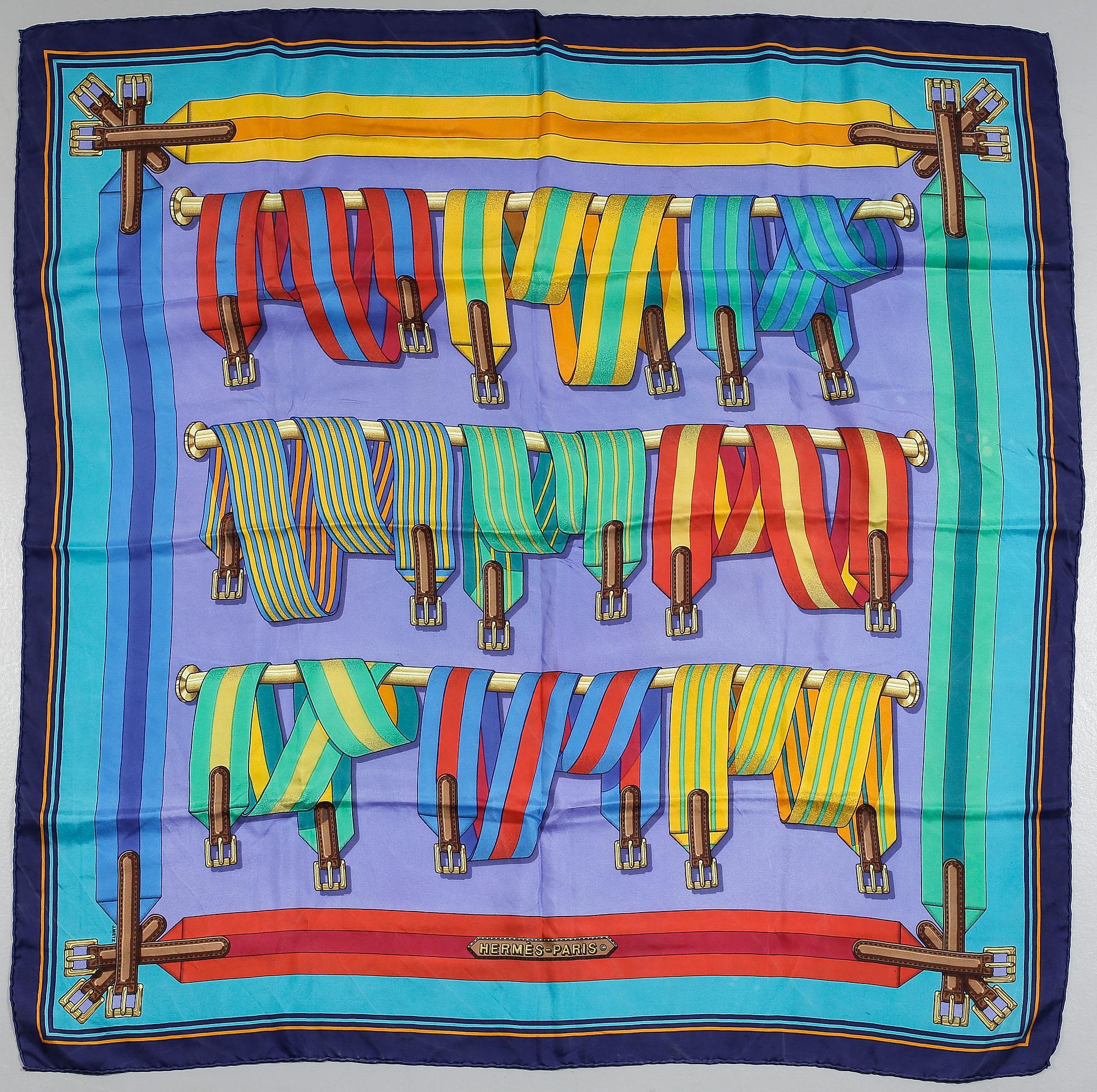 SCARF, "Sangles", Hermès.
