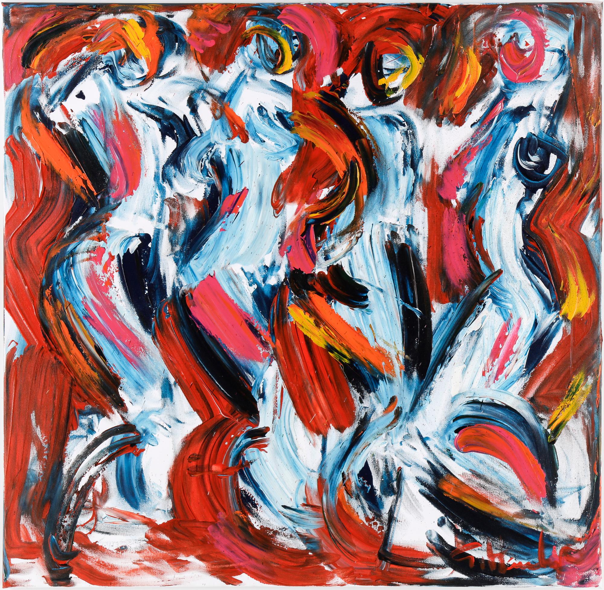 GÖRAN HAUSENKAMP, olja på duk, signerad.