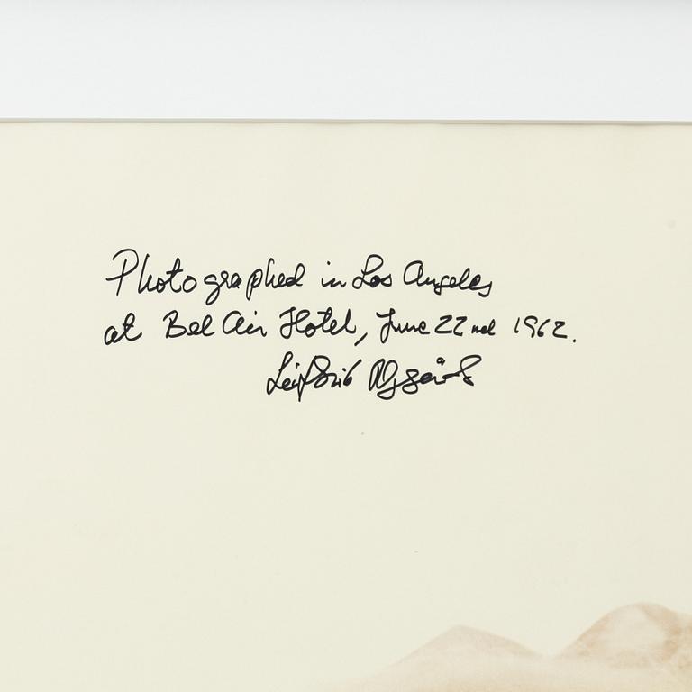 Leif-Erik Nygårds, signed offset.