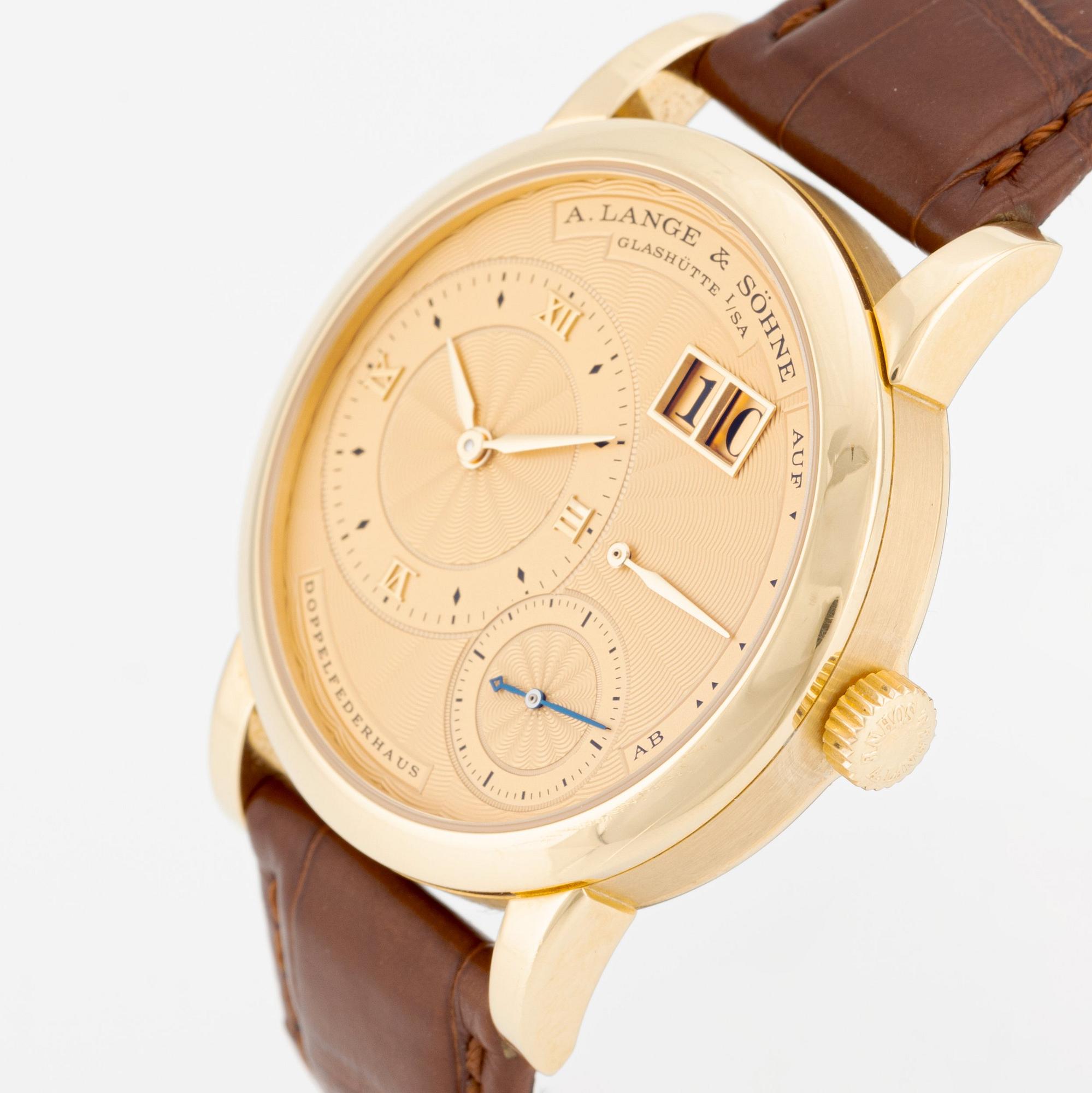 A. Lange & Söhne, Lange 1A, "N° 33 of 100", "First Limited", ca 1998.
