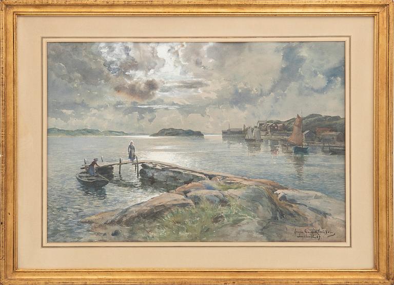 Anna Gardell-Ericson,  Motiv från Lysekil.