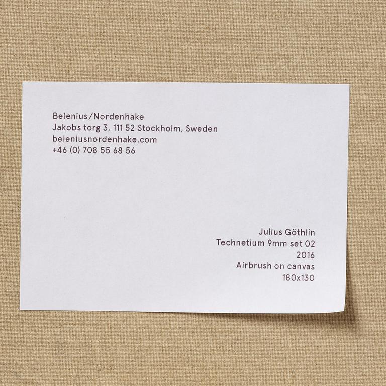 Julius Göthlin, "Technetium 9mm set 02".