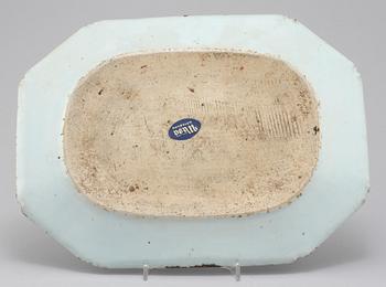 STEKFAT, porslin, Kina, 1700-tal.