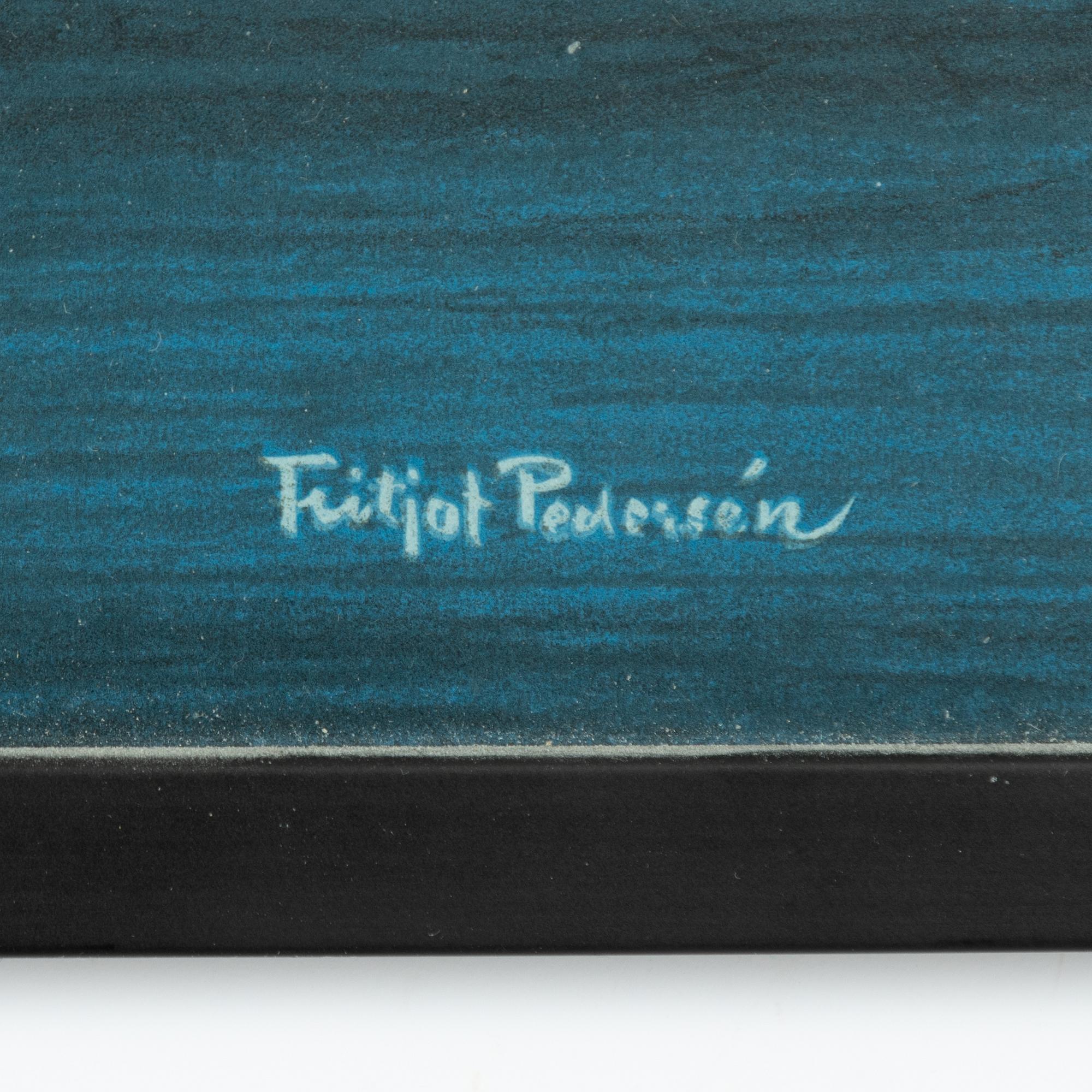 Fritiof Pedersén, affisch, "Svenska Amerika Linien", Isacsons Gbg, 1952.