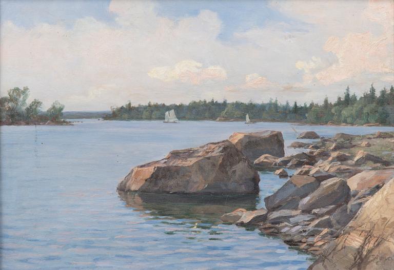 THURE SUNDELL, oil on canvas, signed.