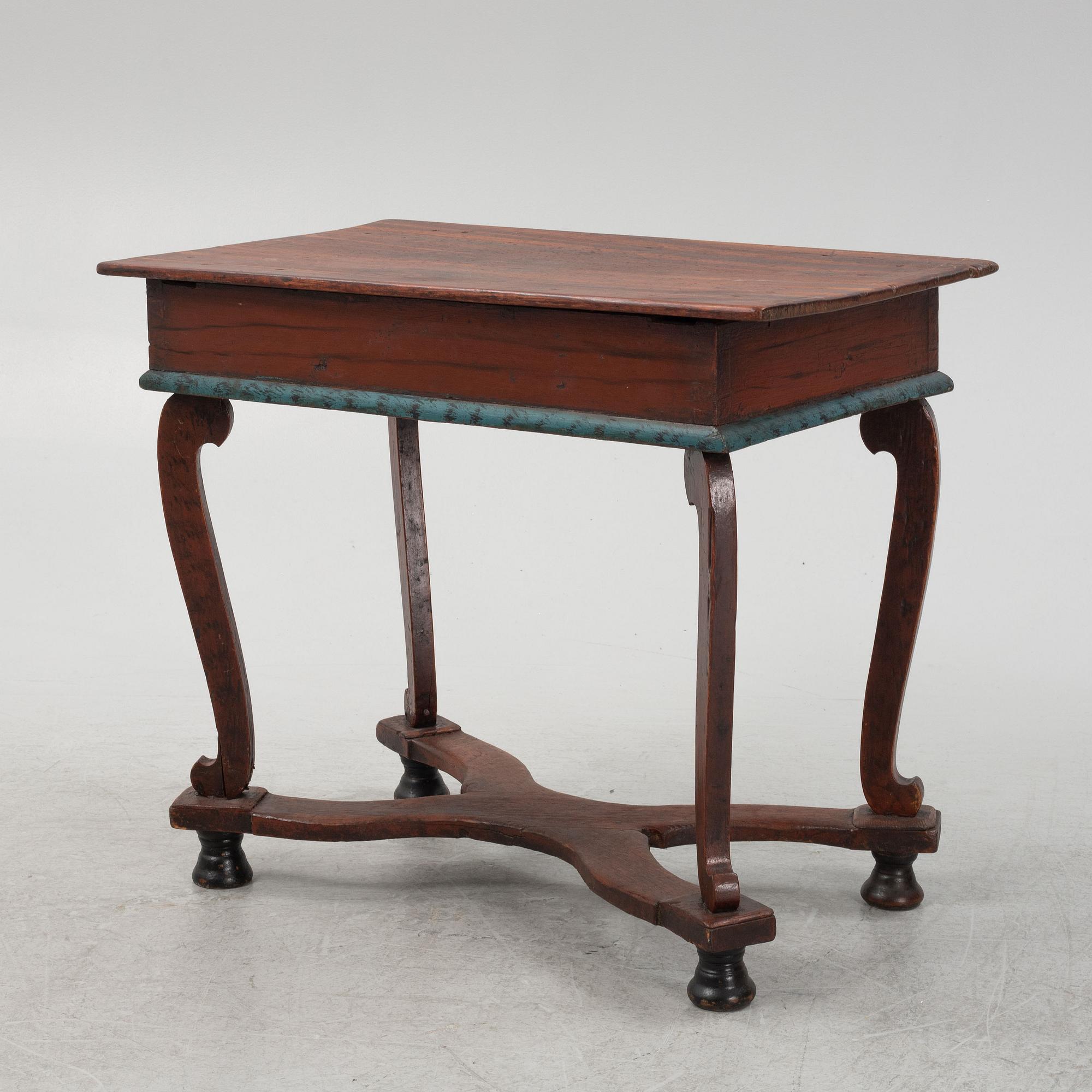 Bord, senbarock, 1700-talets första hälft.