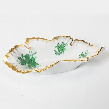 A 42-piece 'Chinese Bouquet' porcelain service and six 'Waldstein rose' coffee cups with saucers, Herend, Hungary.